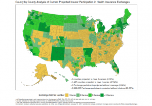 Obamacare Coverage Map